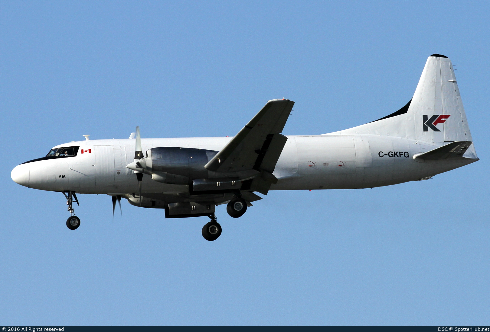 Photo of C-GKFG - Convair CV-580(F)(SCD) operated by Kelowna Flightcraft Air Charter