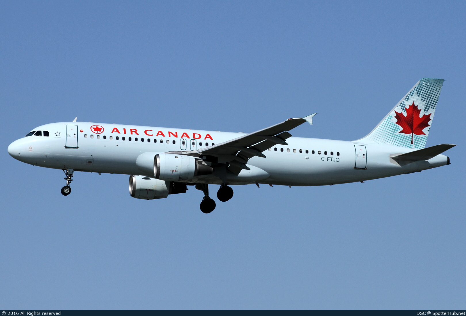 Photo of C-FTJO - Airbus A320-211 operated by Air Canada