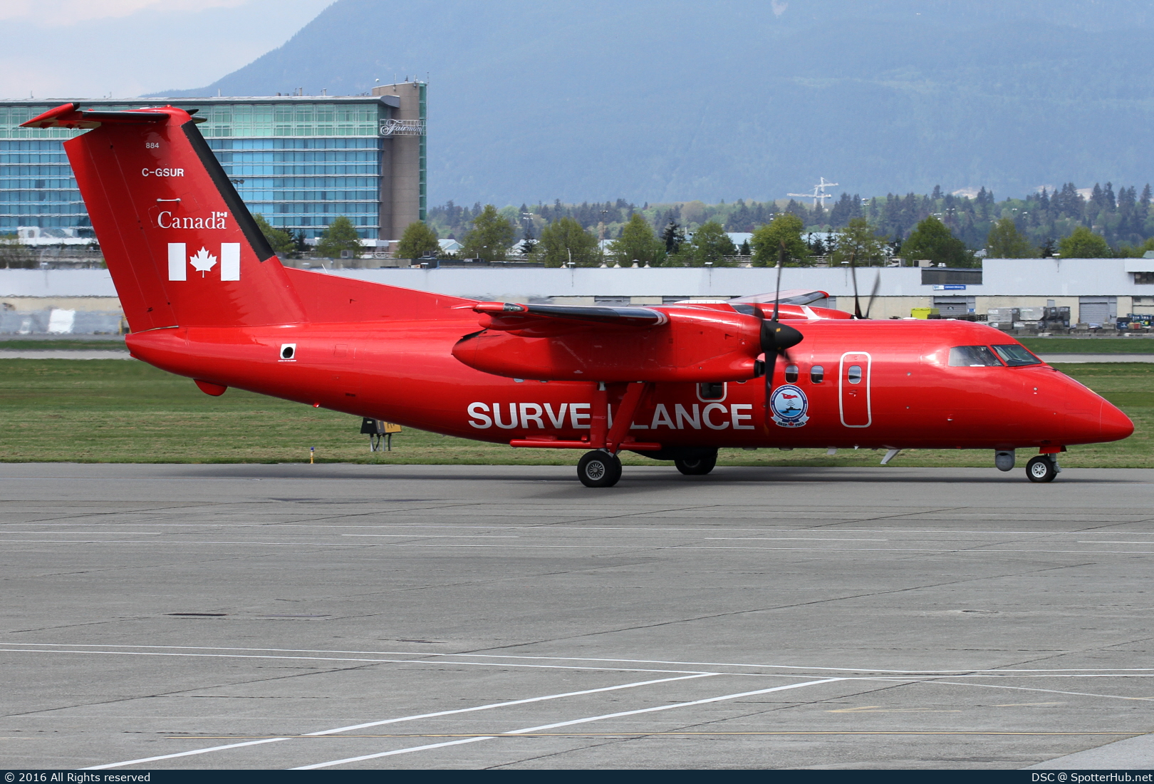 Photo of C-GSUR - De Havilland Canada DHC-8-102 Dash 8 operated by Transport Canada