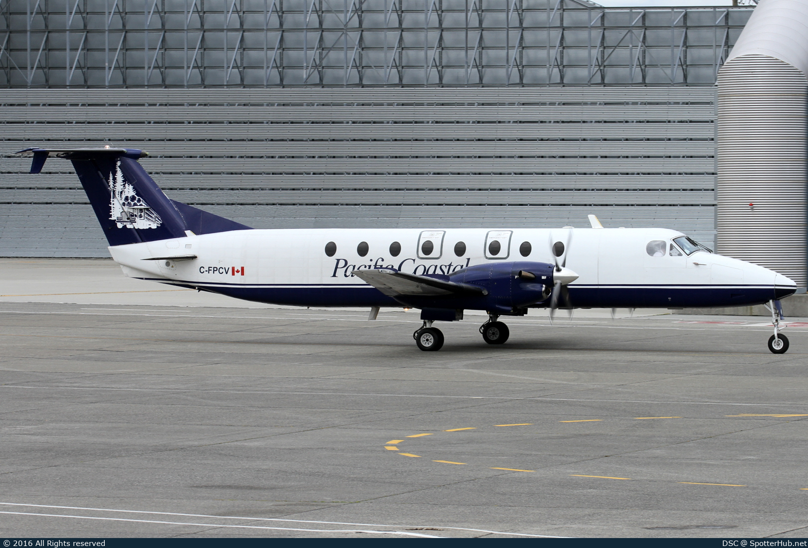 Photo of C-FPCV - Beechcraft 1900C operated by Pacific Coastal Airlines