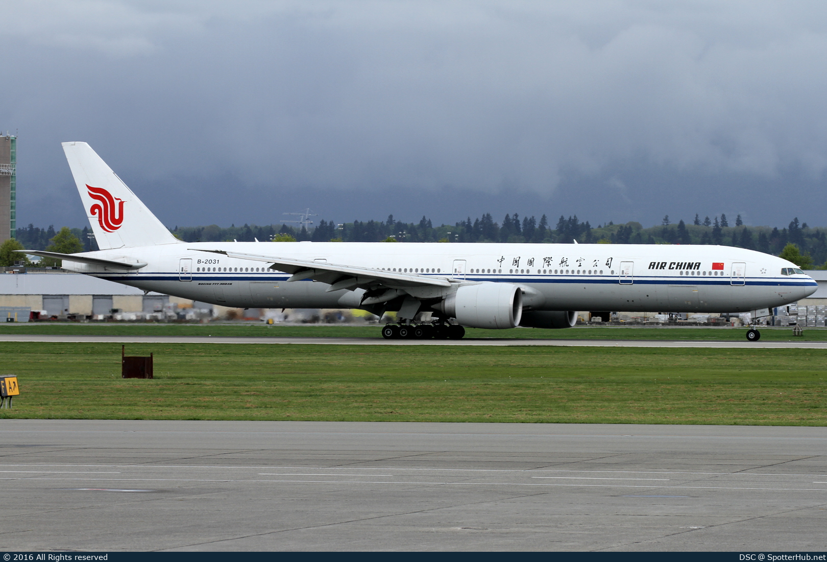 Photo of B-2031 - Boeing 777-39L(ER) operated by Air China