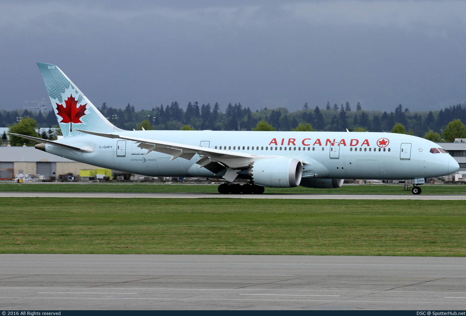 Photo of C-GHPY - Boeing 787-8 Dreamliner operated by Air Canada