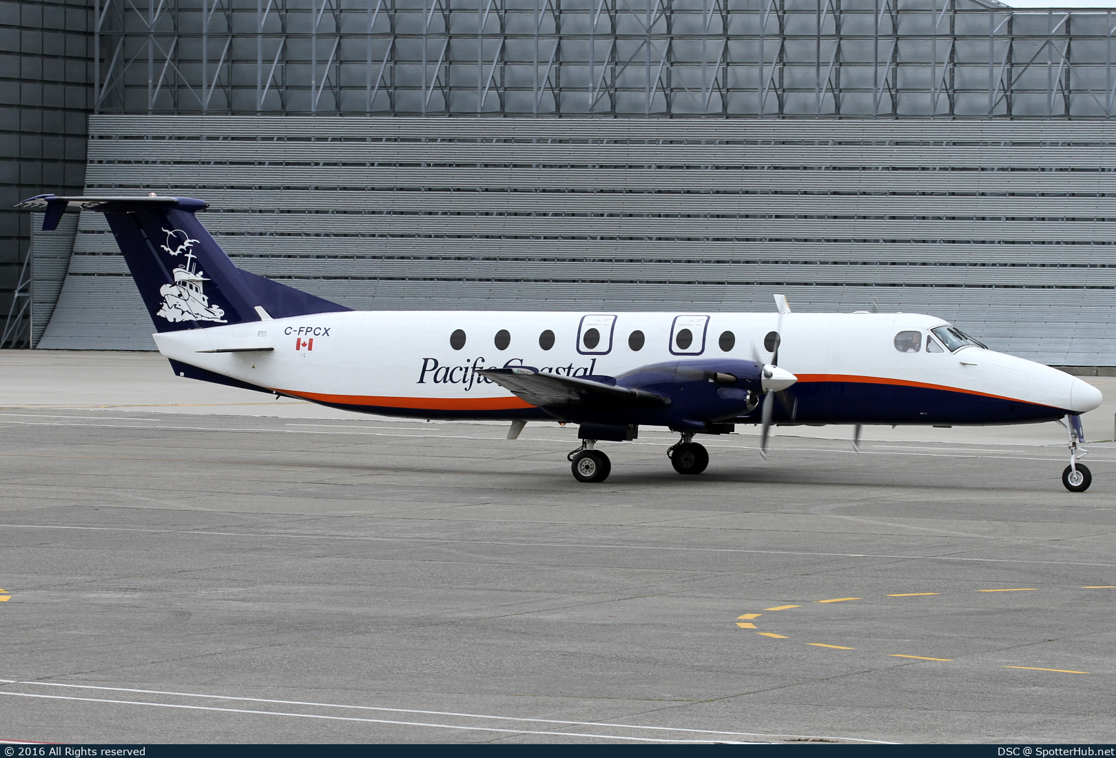 Photo of C-FPCX - Beechcraft 1900C operated by Pacific Coastal Airlines