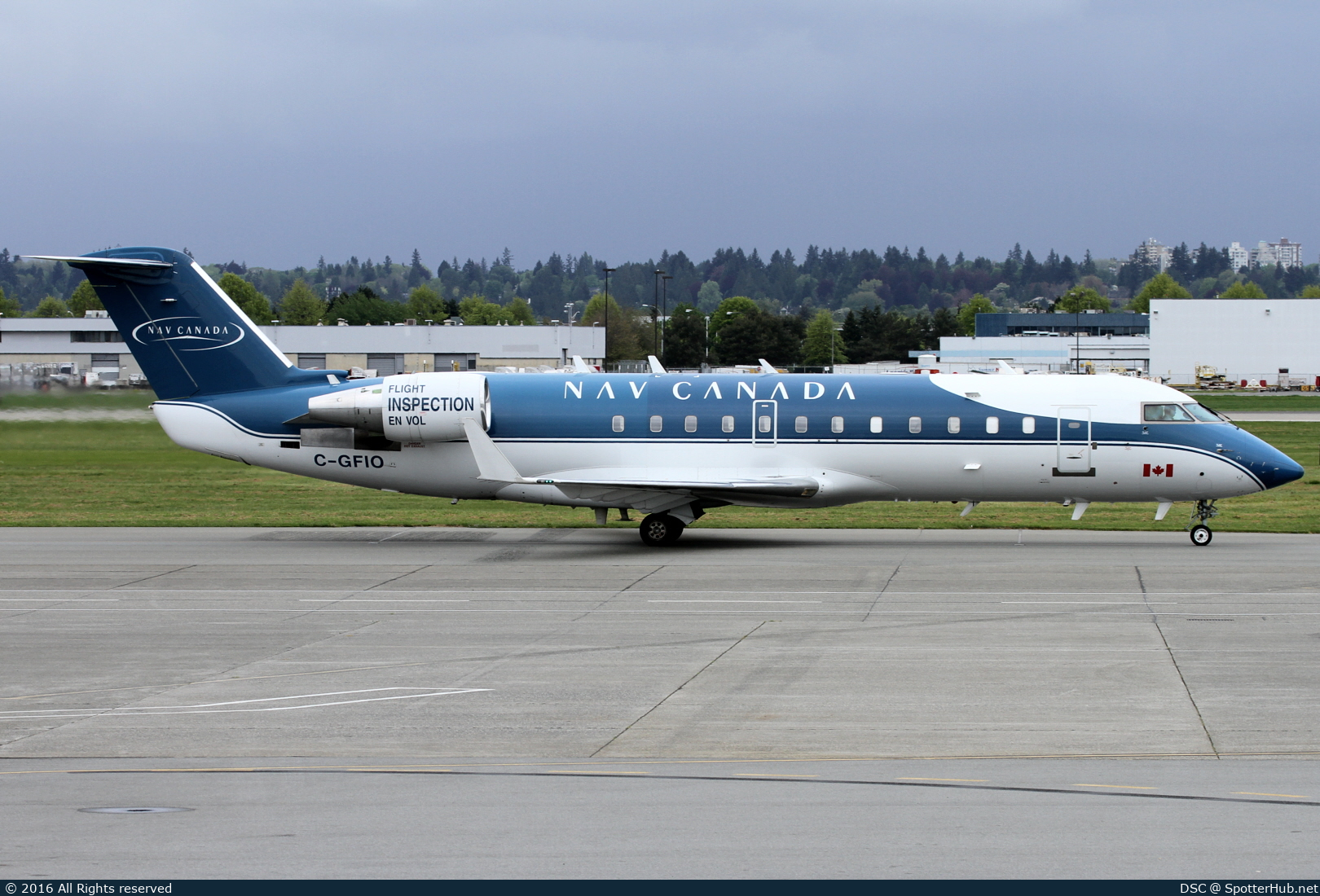 Photo of C-GFIO - Bombardier CRJ-200ER operated by Nav Canada - Flight Inspection Operations
