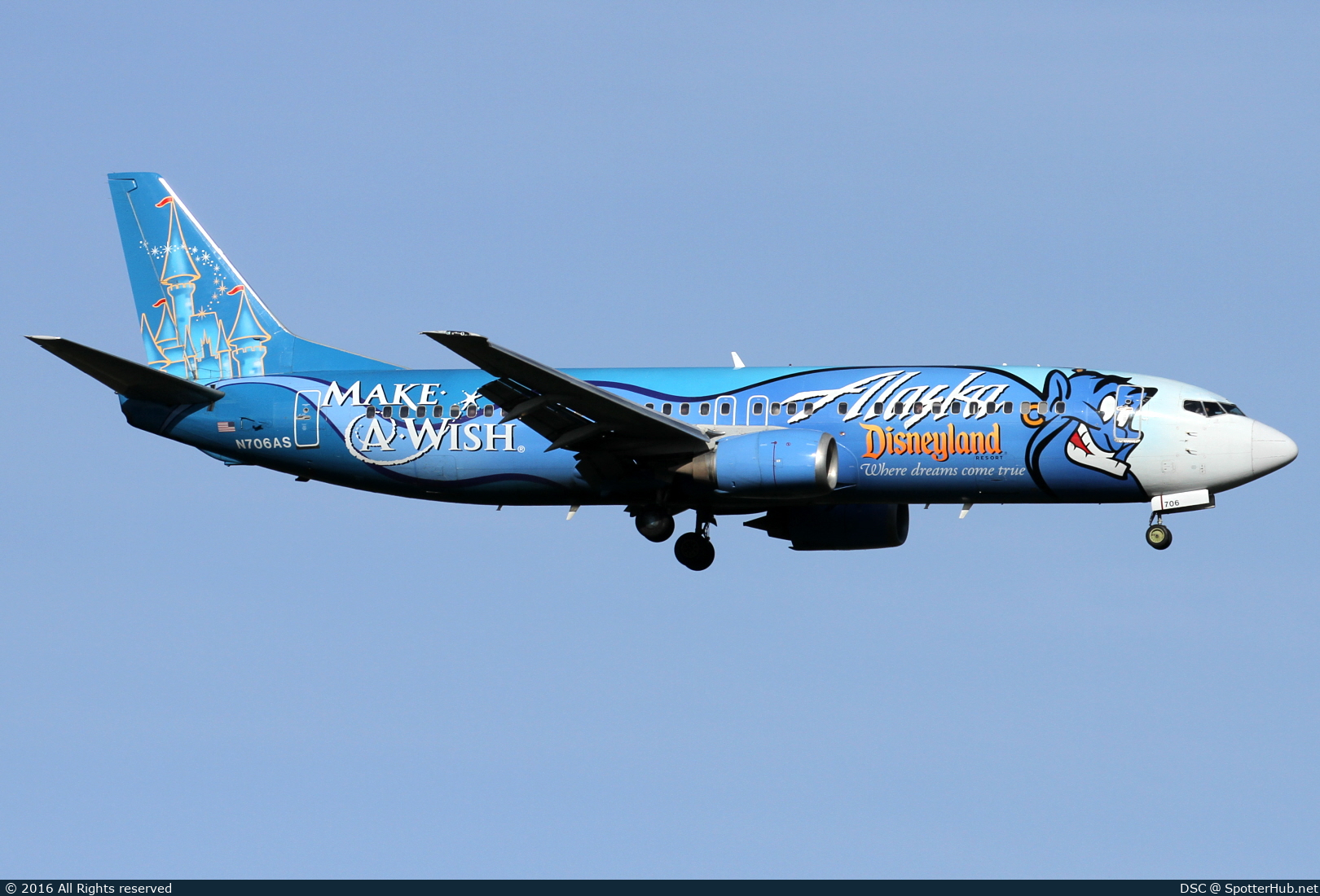Photo of N706AS - Boeing 737-490 operated by Alaska Airlines