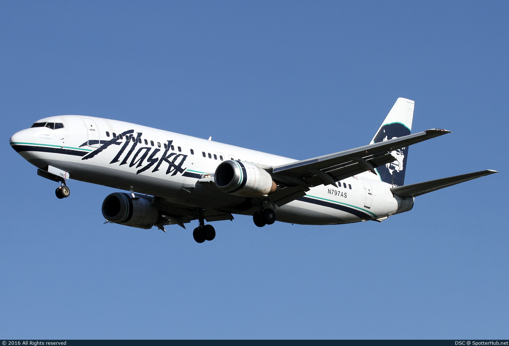 Photo of N797AS - Boeing 737-490 operated by Alaska Airlines
