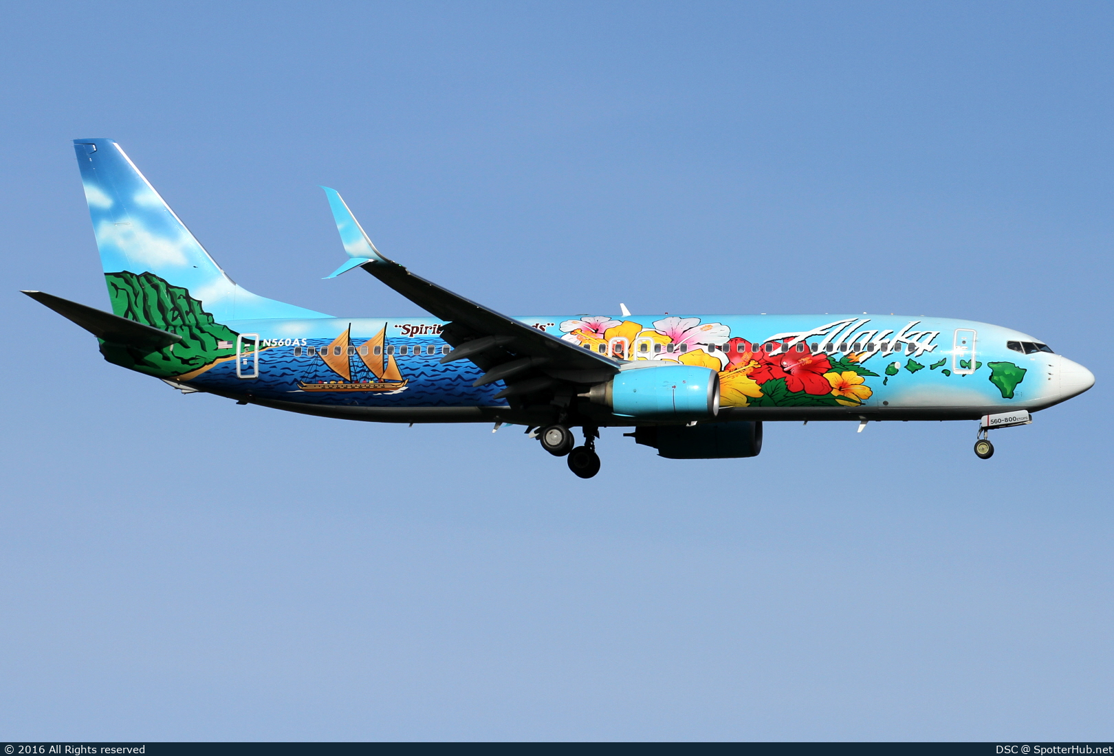 Photo of N560AS - Boeing 737-890 operated by Alaska Airlines