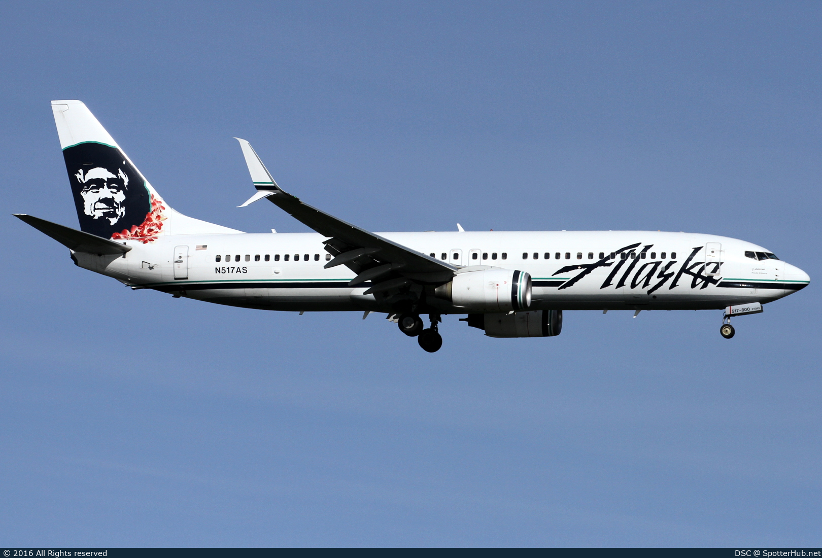 Photo of N517AS - Boeing 737-890 operated by Alaska Airlines
