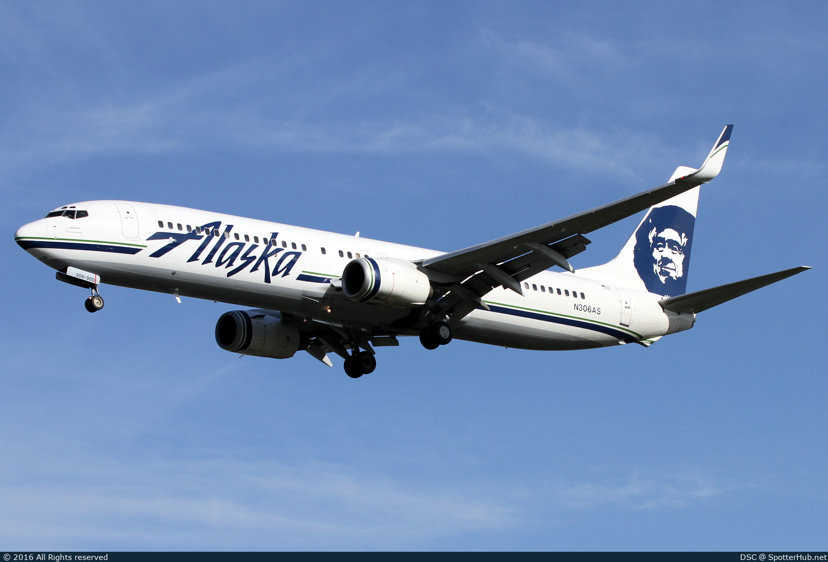 Photo of N306AS - Boeing 737-990 operated by Alaska Airlines