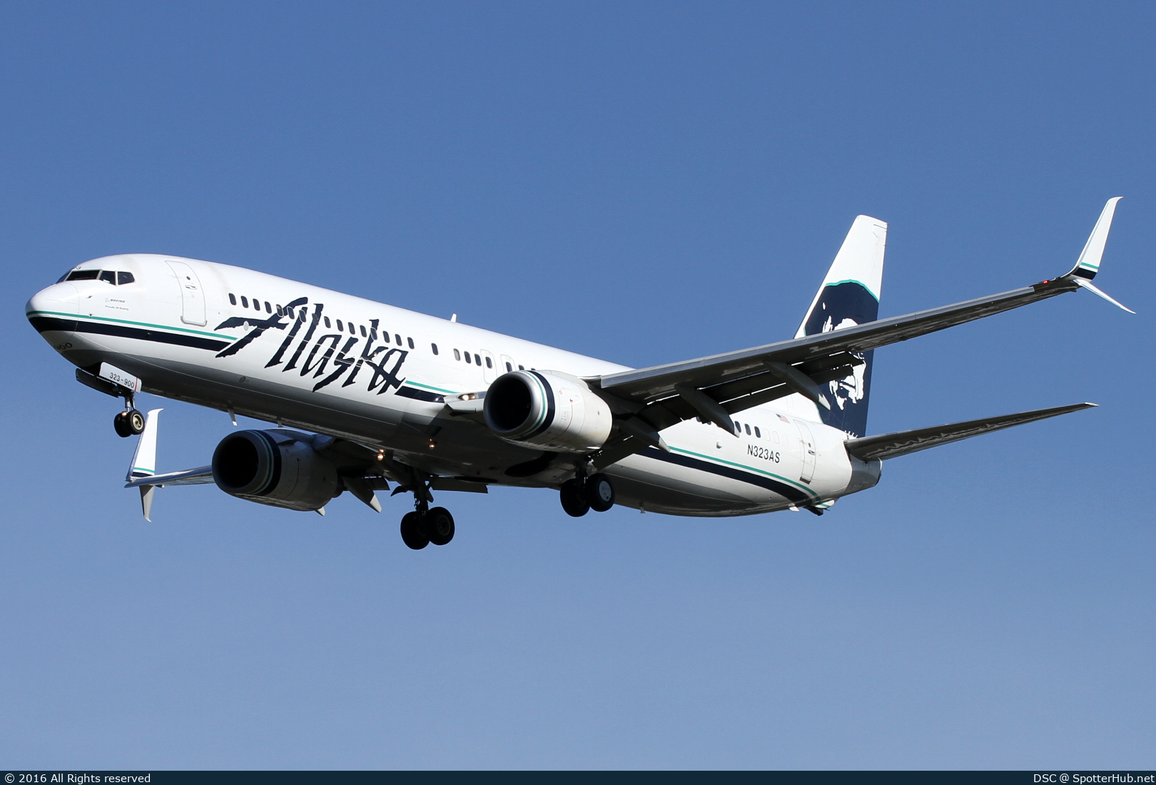 Photo of N323AS - Boeing 737-990 operated by Alaska Airlines
