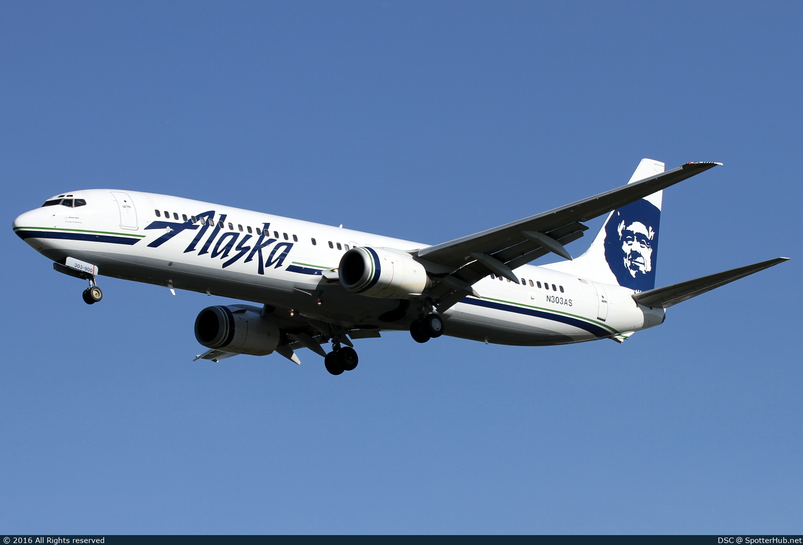 Photo of N303AS - Boeing 737-990 operated by Alaska Airlines