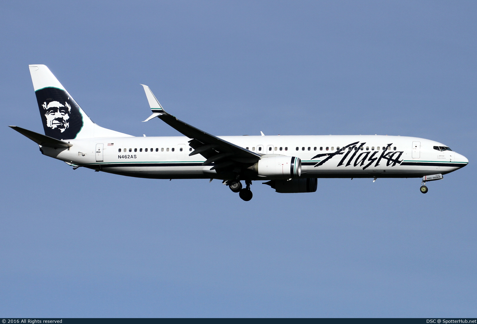 Photo of N462AS - Boeing 737-990(ER) operated by Alaska Airlines