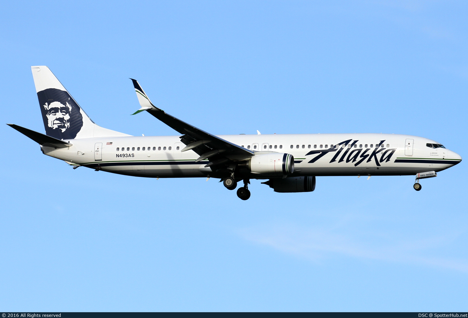 Photo of N493AS - Boeing 737-990(ER) operated by Alaska Airlines