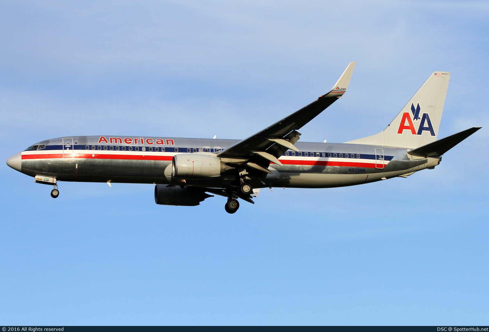 Photo of N903NN - Boeing 737-823 operated by American Airlines