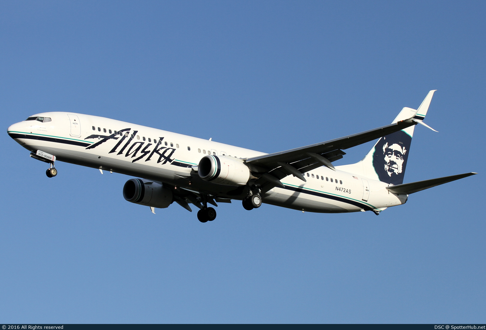 Photo of N472AS - Boeing 737-990(ER) operated by Alaska Airlines