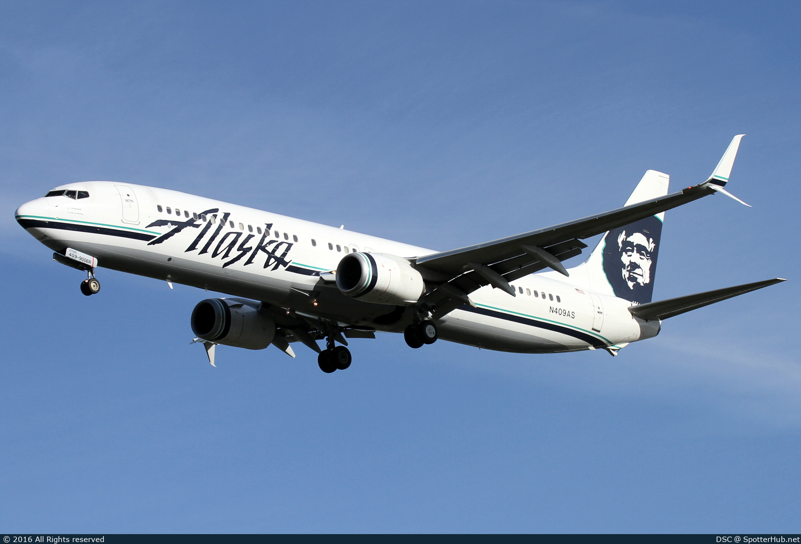 Photo of N409AS - Boeing 737-990(ER) operated by Alaska Airlines