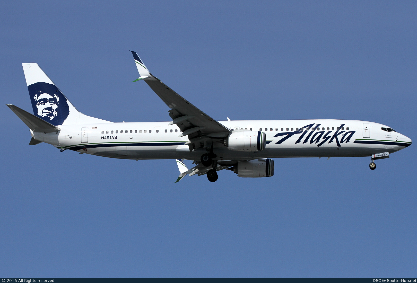 Photo of N491AS - Boeing 737-990(ER) operated by Alaska Airlines