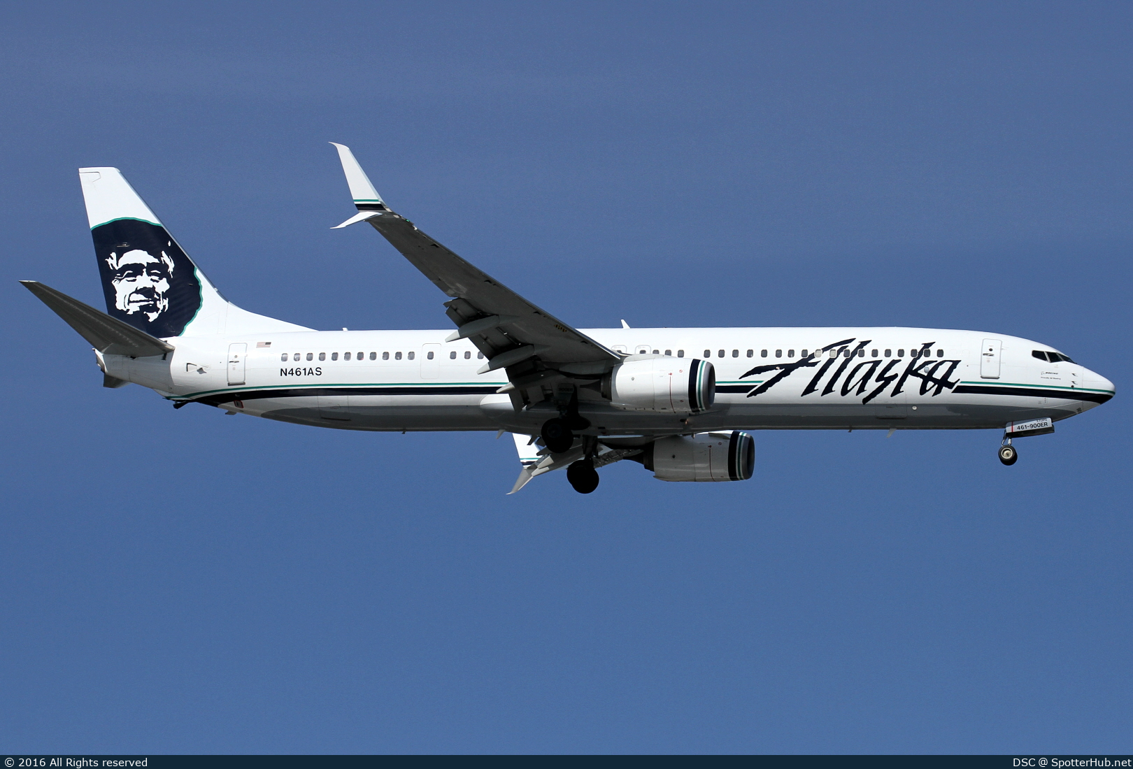 Photo of N461AS - Boeing 737-990(ER) operated by Alaska Airlines