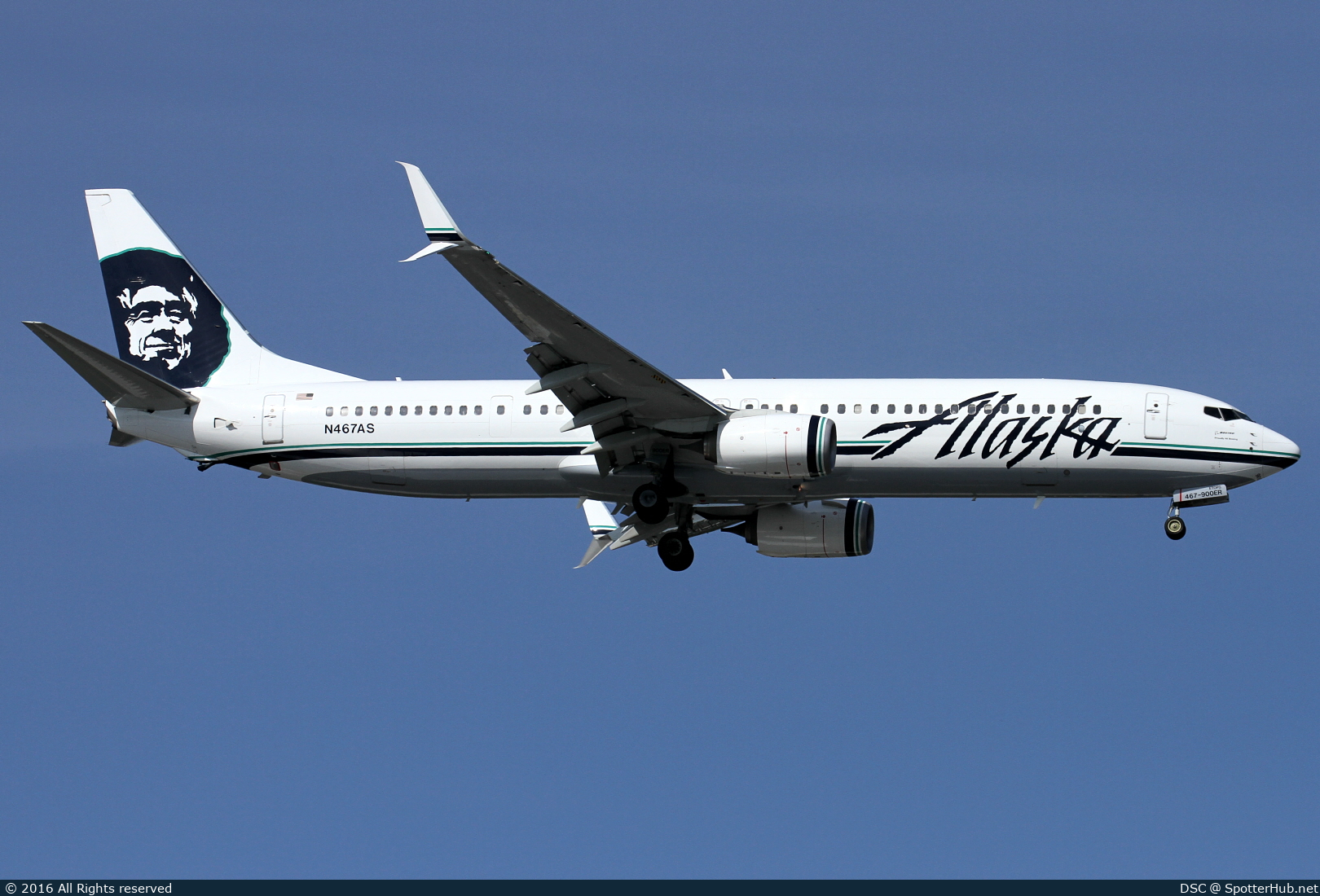 Photo of N467AS - Boeing 737-990(ER) operated by Alaska Airlines