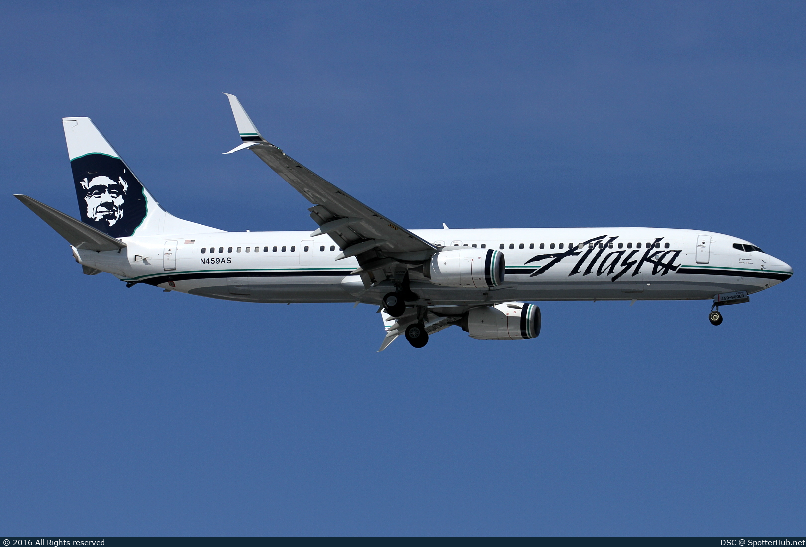 Photo of N459AS - Boeing 737-990(ER) operated by Alaska Airlines