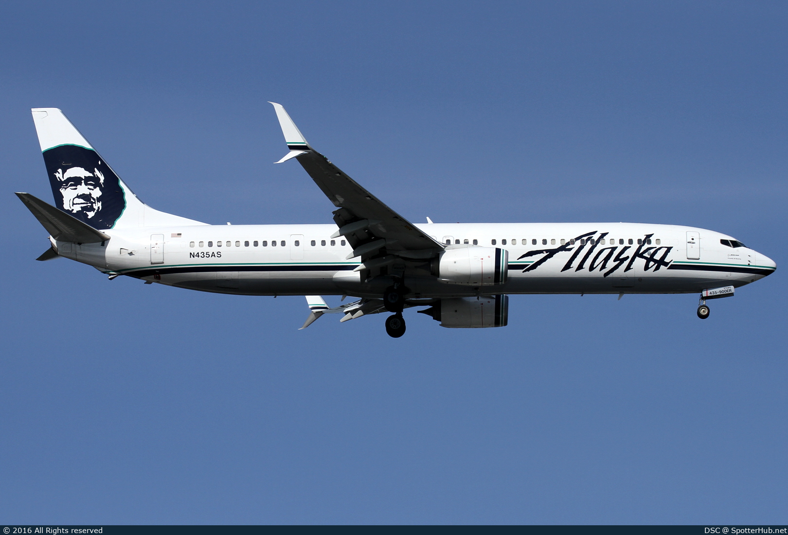 Photo of N435AS - Boeing 737-990(ER) operated by Alaska Airlines