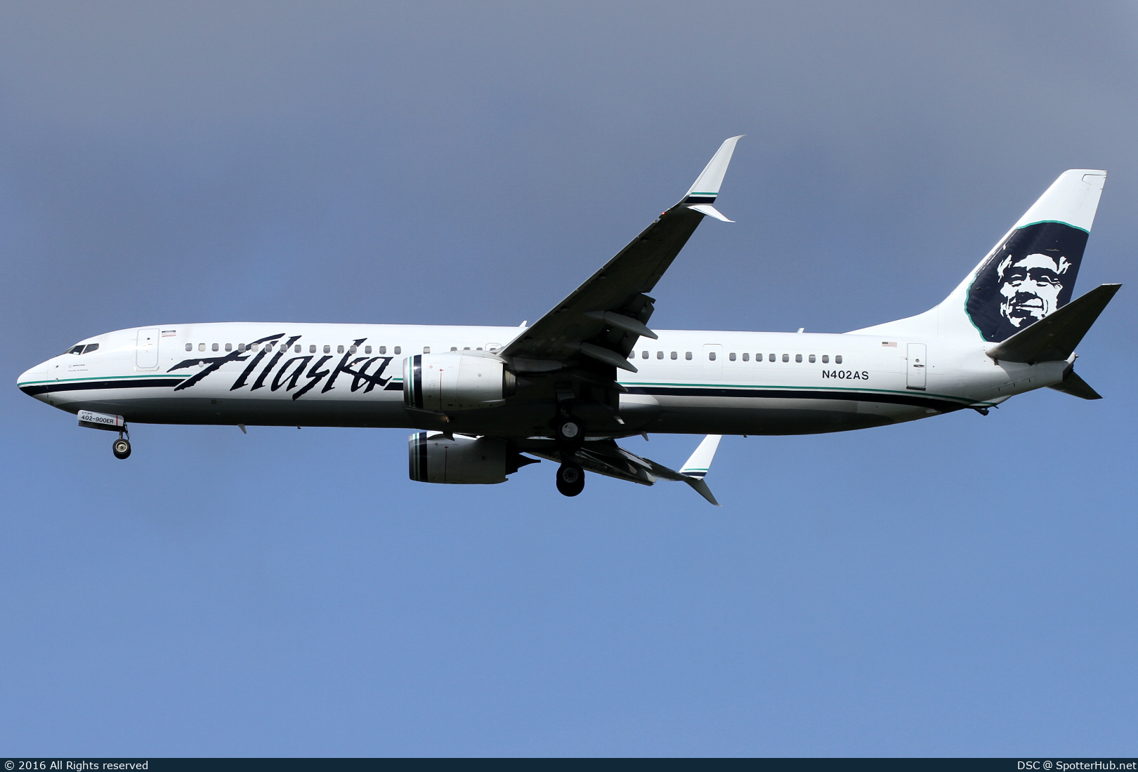 Photo of N402AS - Boeing 737-990(ER) operated by Alaska Airlines