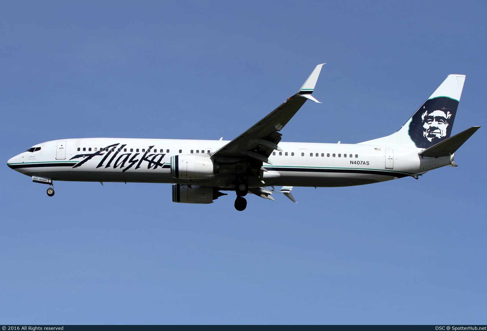 Photo of N407AS - Boeing 737-990(ER) operated by Alaska Airlines