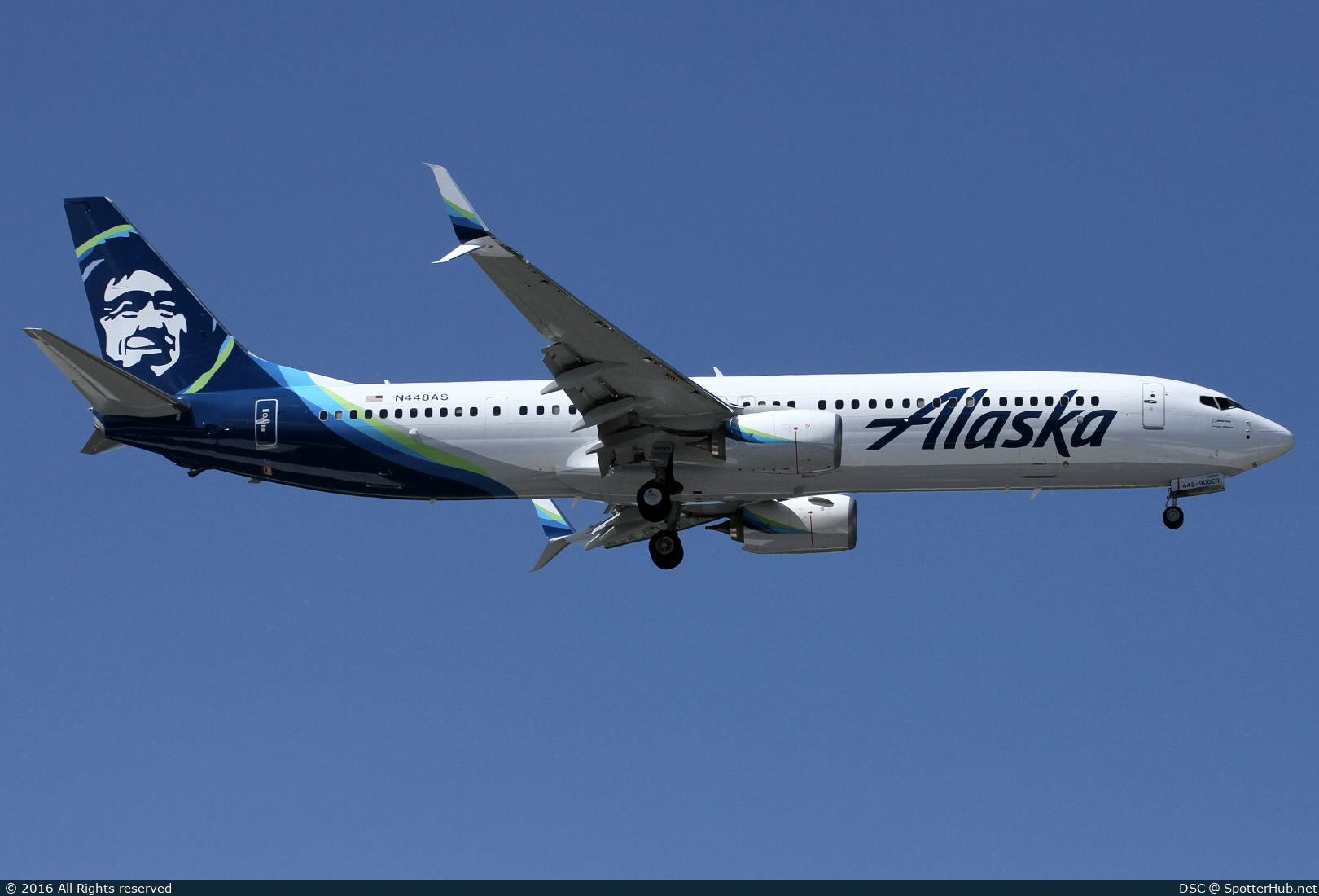 Photo of N448AS - Boeing 737-990(ER) operated by Alaska Airlines