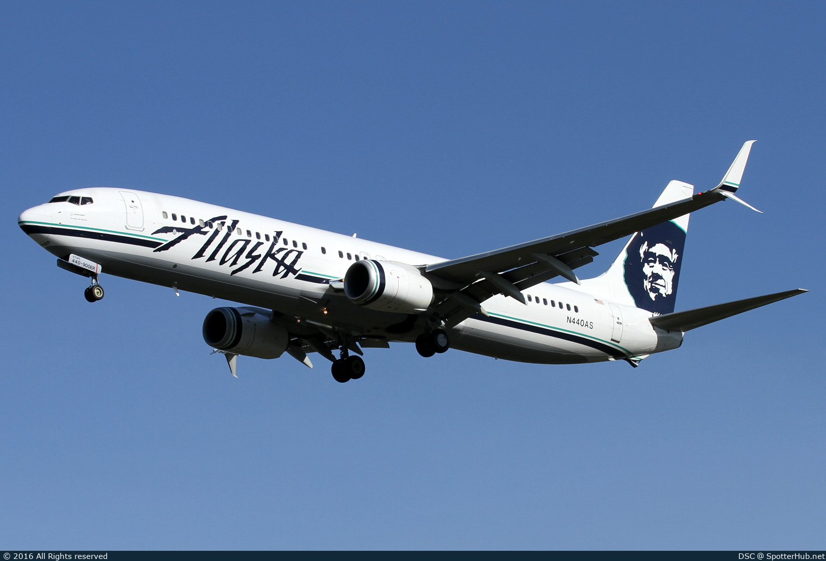 Photo of N440AS - Boeing 737-990(ER) operated by Alaska Airlines