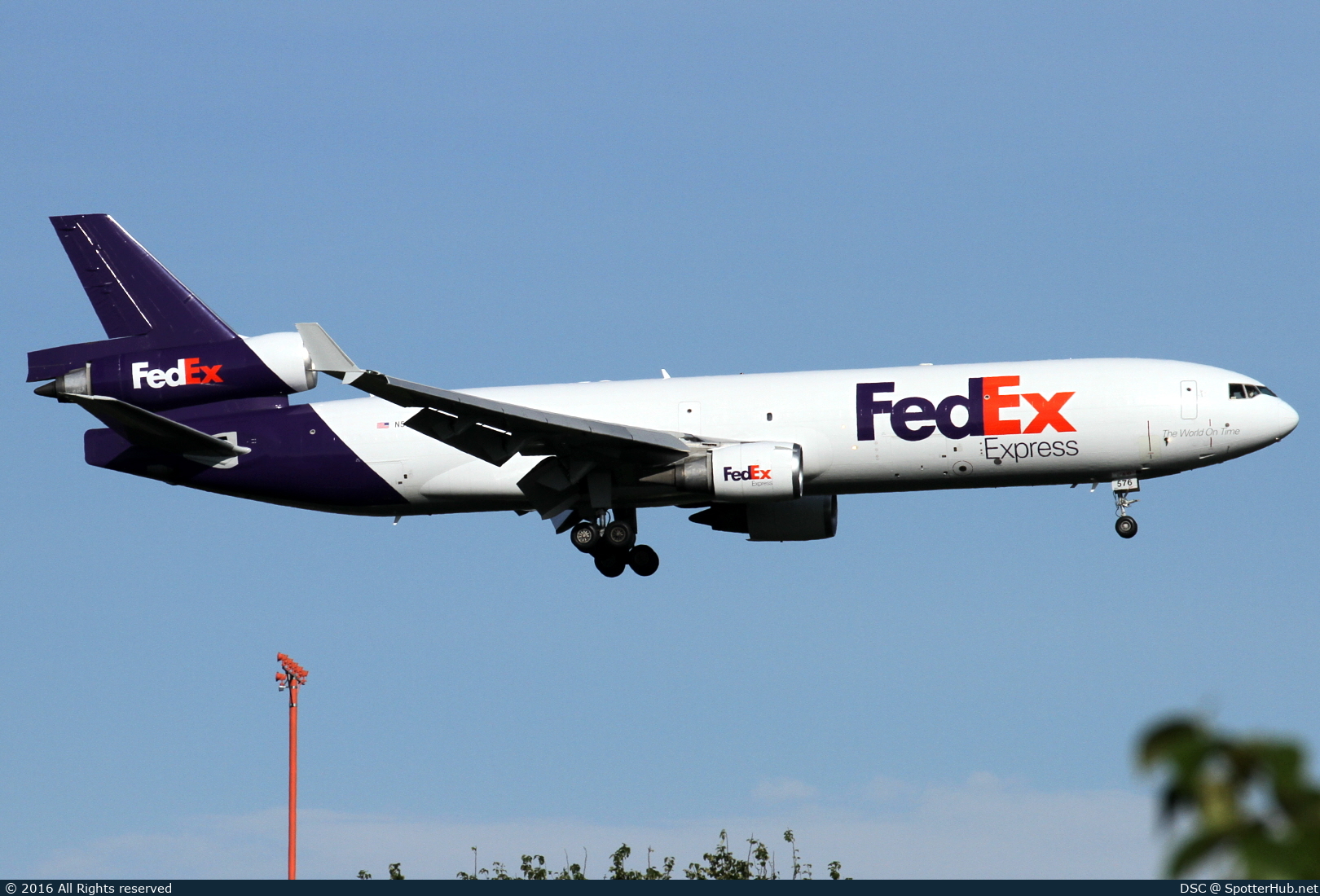 Photo of N576FE - McDonnell Douglas MD-11(F) operated by FedEx