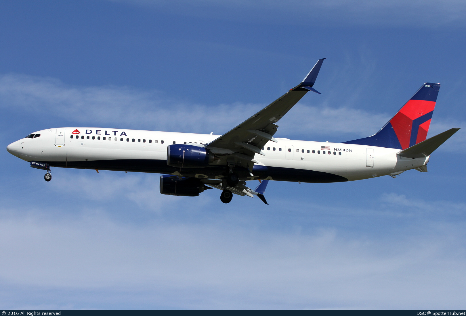 Photo of N854DN - Boeing 737-932(ER) operated by Delta Air Lines