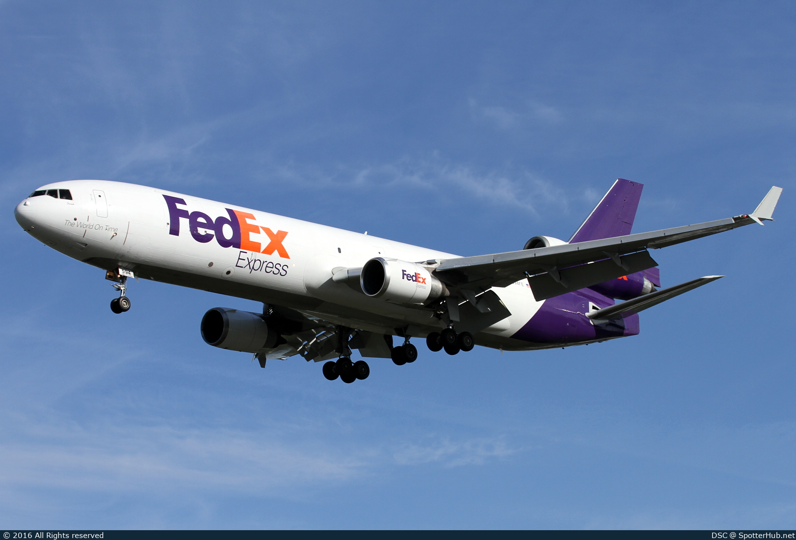 Photo of N594FE - McDonnell Douglas MD-11(F) operated by FedEx