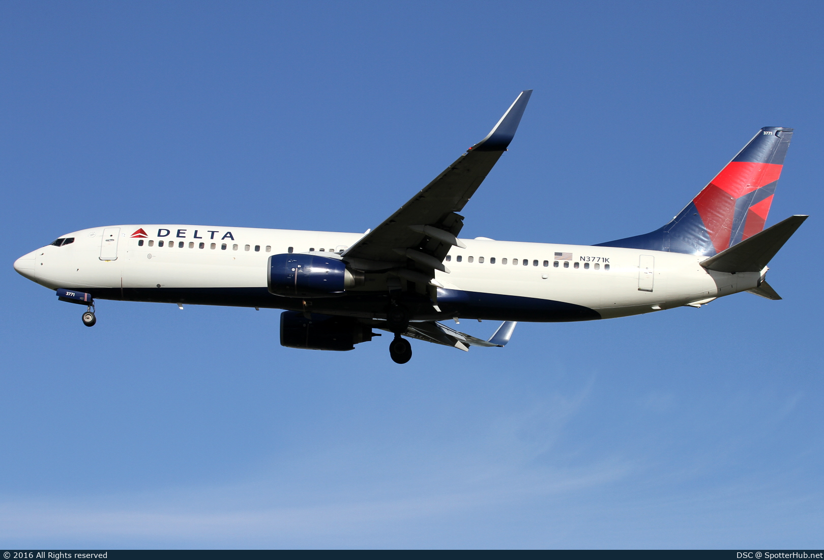 Photo of N3771K - Boeing 737-832 operated by Delta Air Lines