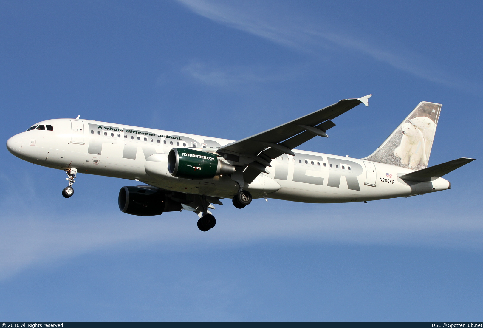 Photo of N206FR - Airbus A320-214 operated by Frontier Airlines