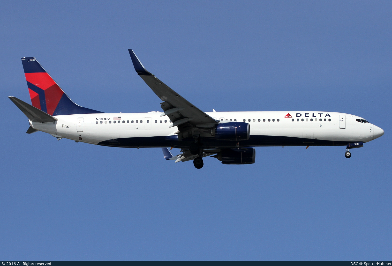 Photo of N801DZ - Boeing 737-932(ER) operated by Delta Air Lines