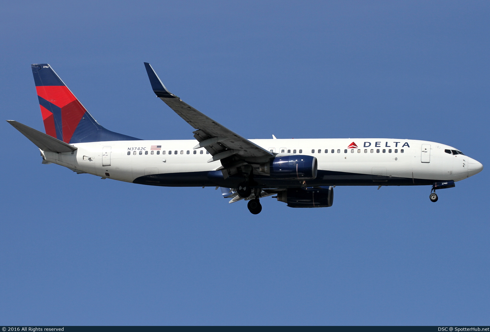 Photo of N3742C - Boeing 737-832 operated by Delta Air Lines