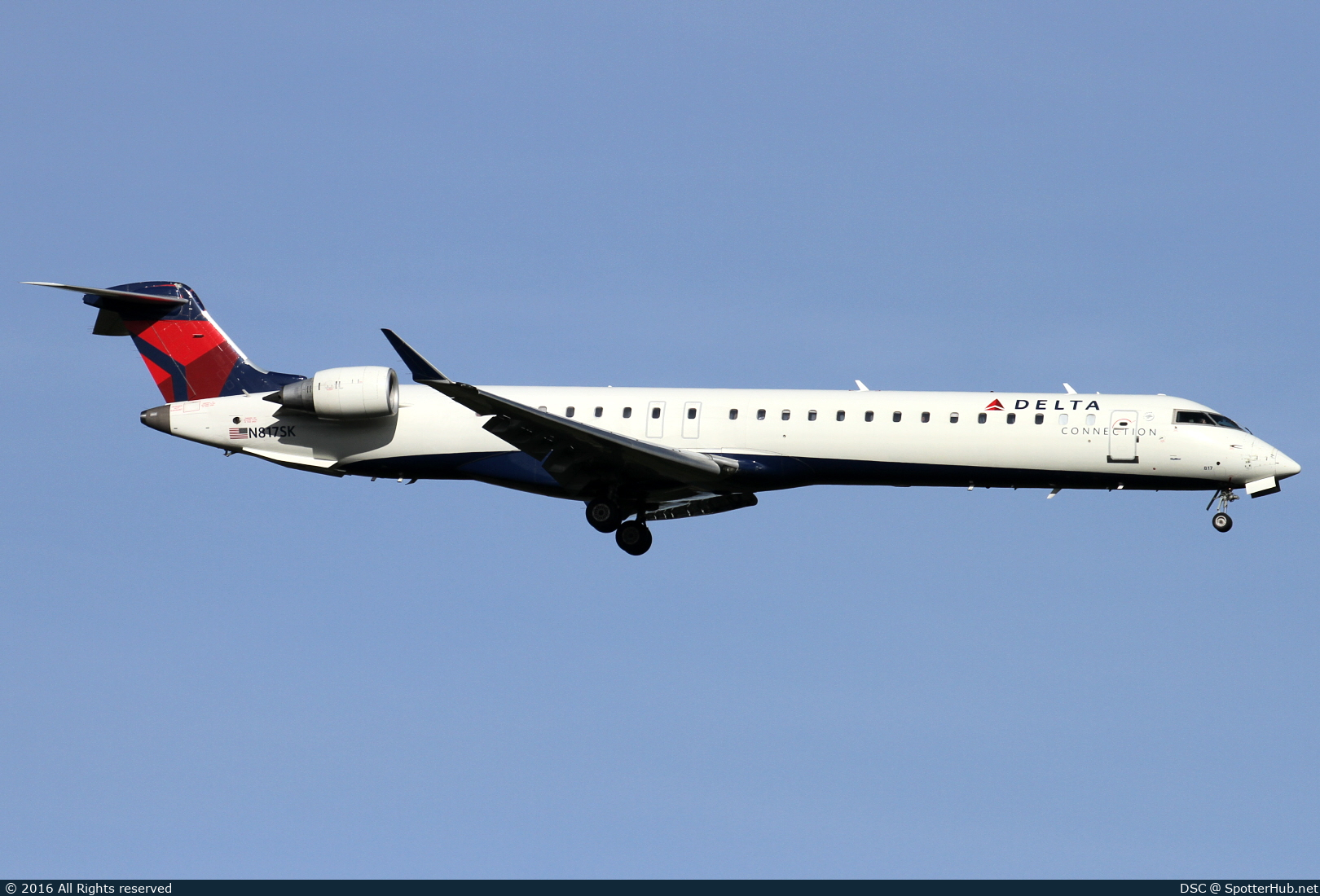 Photo of N817SK - Bombardier CRJ-900LR operated by Delta Connection (opb SkyWest Airlines)