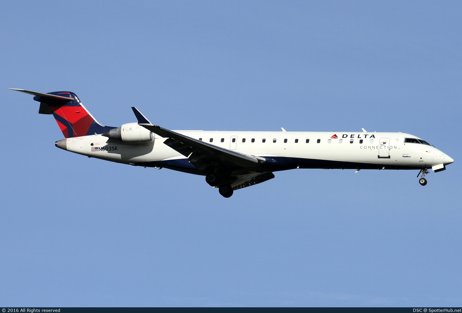 Photo of N603SK - Bombardier CRJ-701ER operated by Delta Connection (opb SkyWest Airlines)
