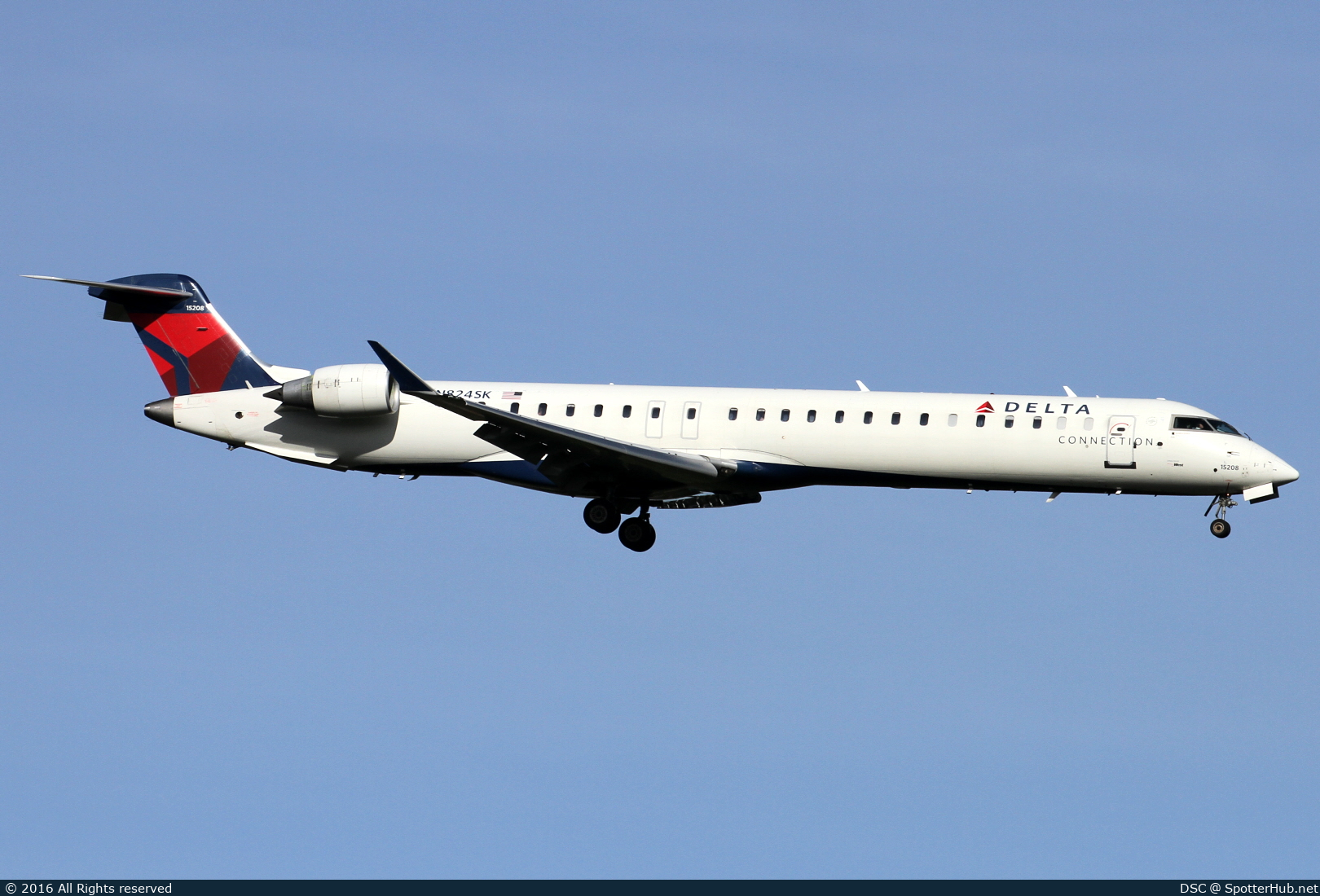 Photo of N824SK - Bombardier CRJ-900LR operated by Delta Connection (opb SkyWest Airlines)