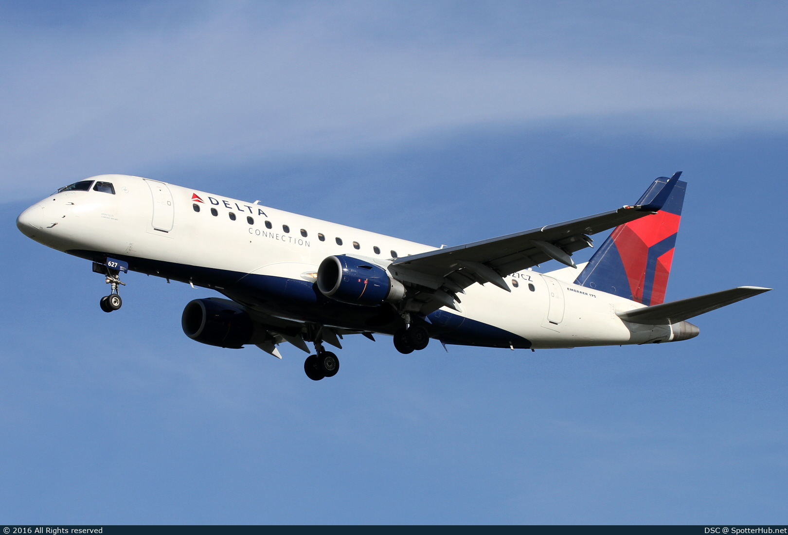 Photo of N627CZ - Embraer ERJ-175LR operated by Delta Connection (opb Compass Airlines)