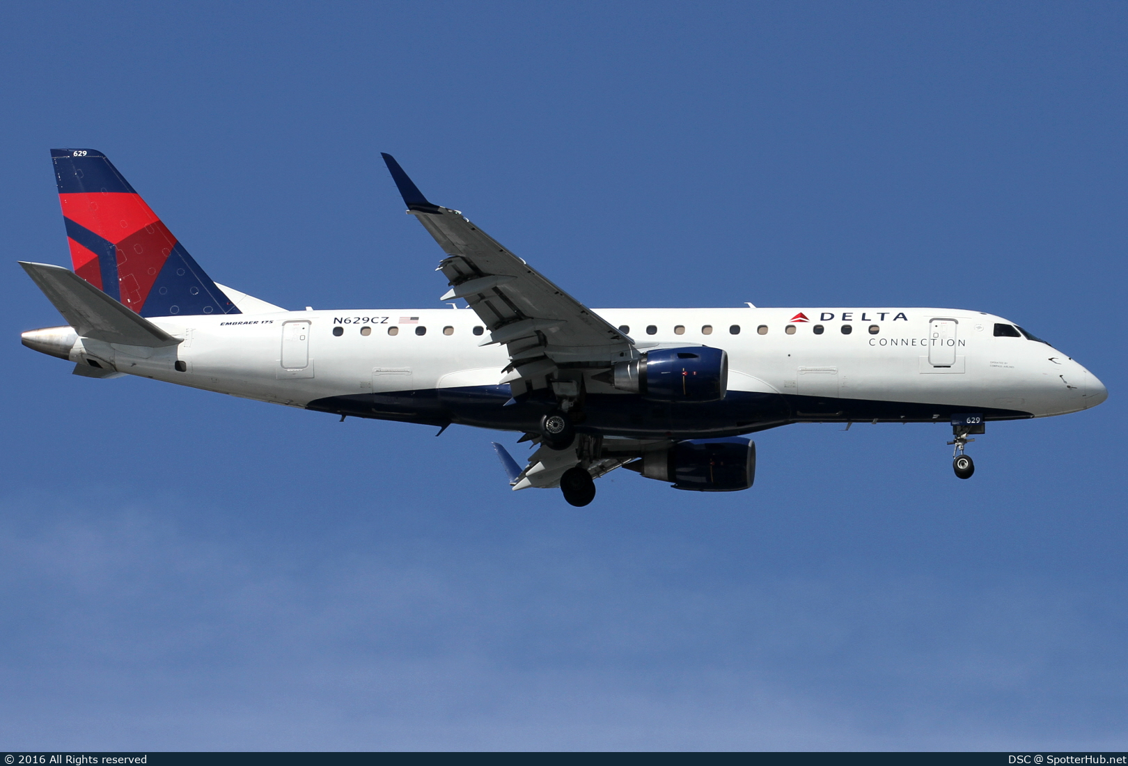 Photo of N629CZ - Embraer ERJ-175LR operated by Delta Connection (opb Compass Airlines)