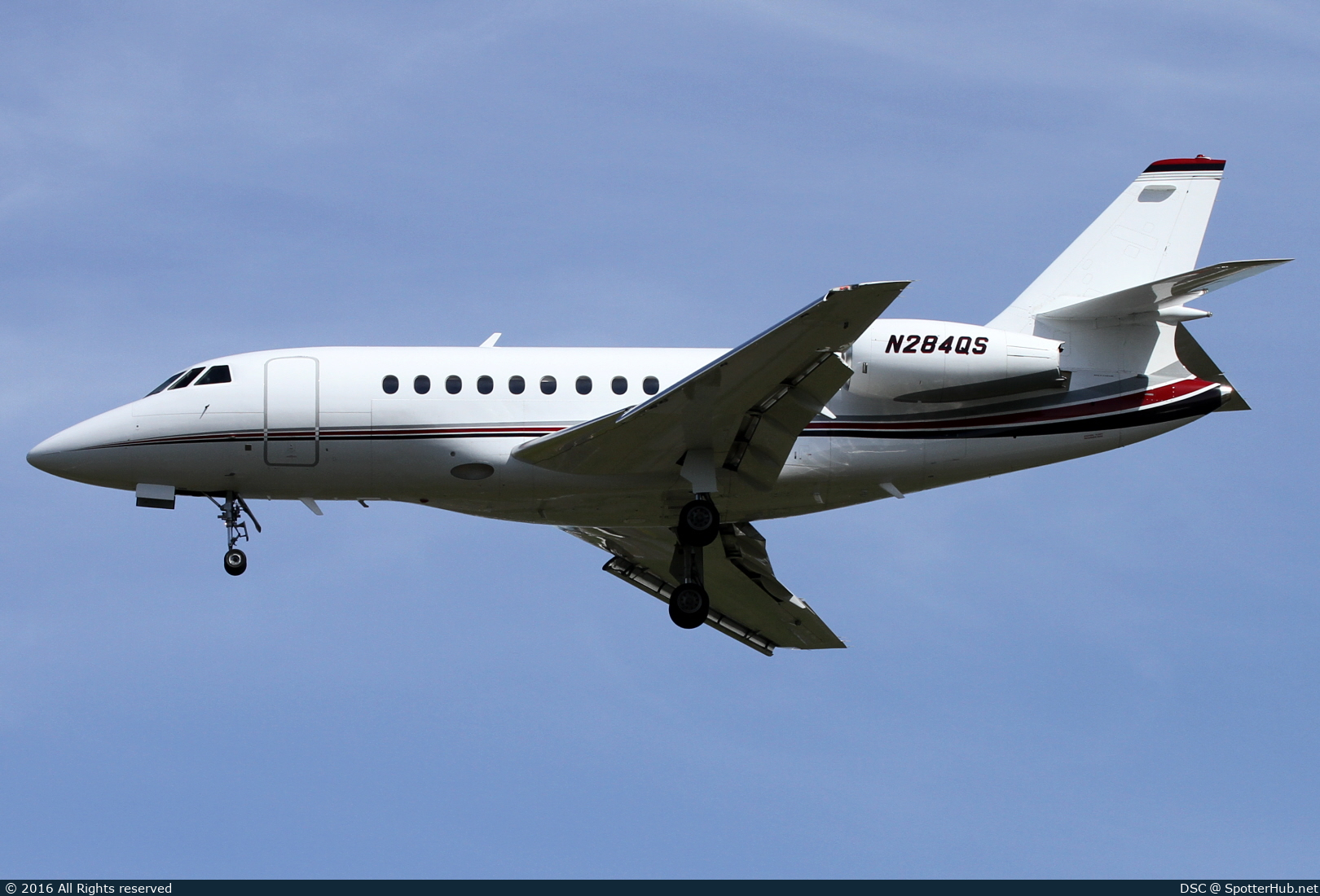 Photo of N284QS - Dassault Falcon 2000EX operated by NetJets