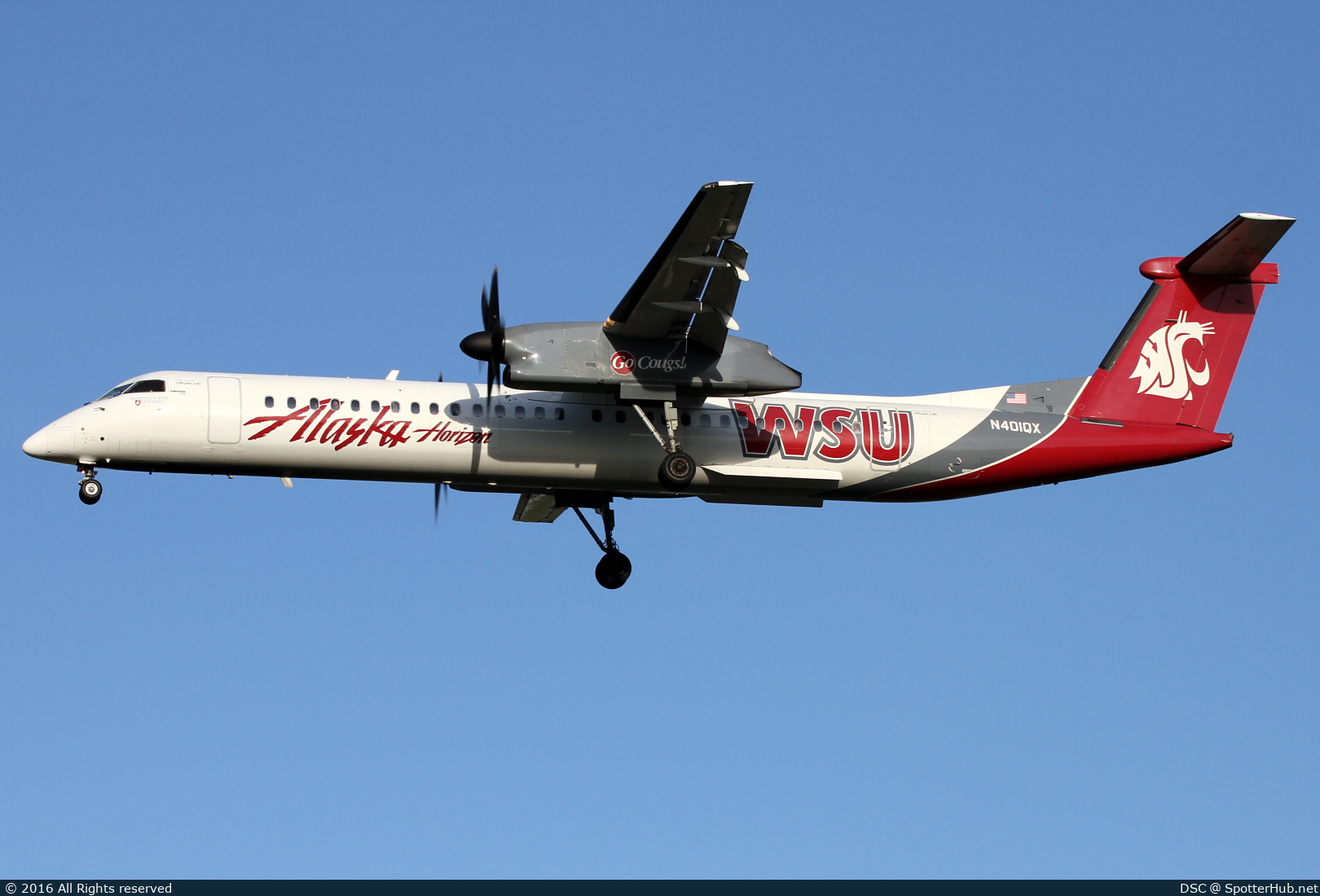 Photo of N401QX - Bombardier DHC-8-402 Dash 8 Q400 operated by Alaska Airlines (opb Horizon Air)