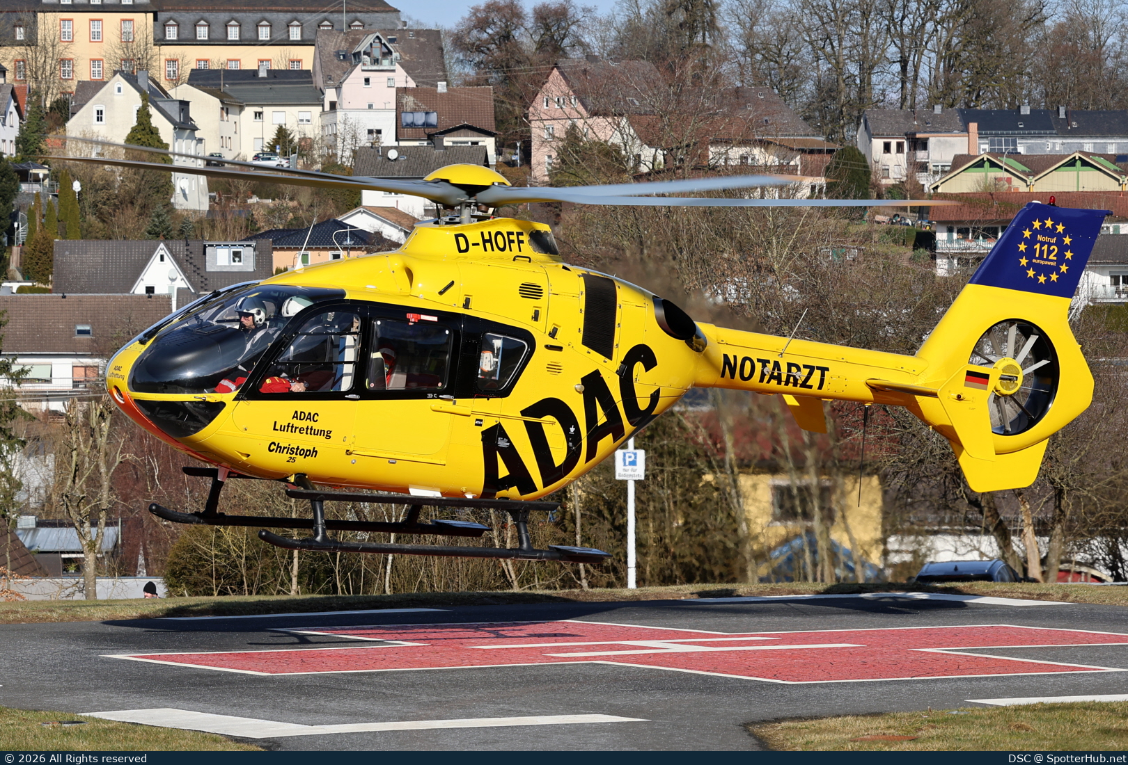 Photo of D-HOFF - Eurocopter EC135 P2 operated by ADAC Luftrettung