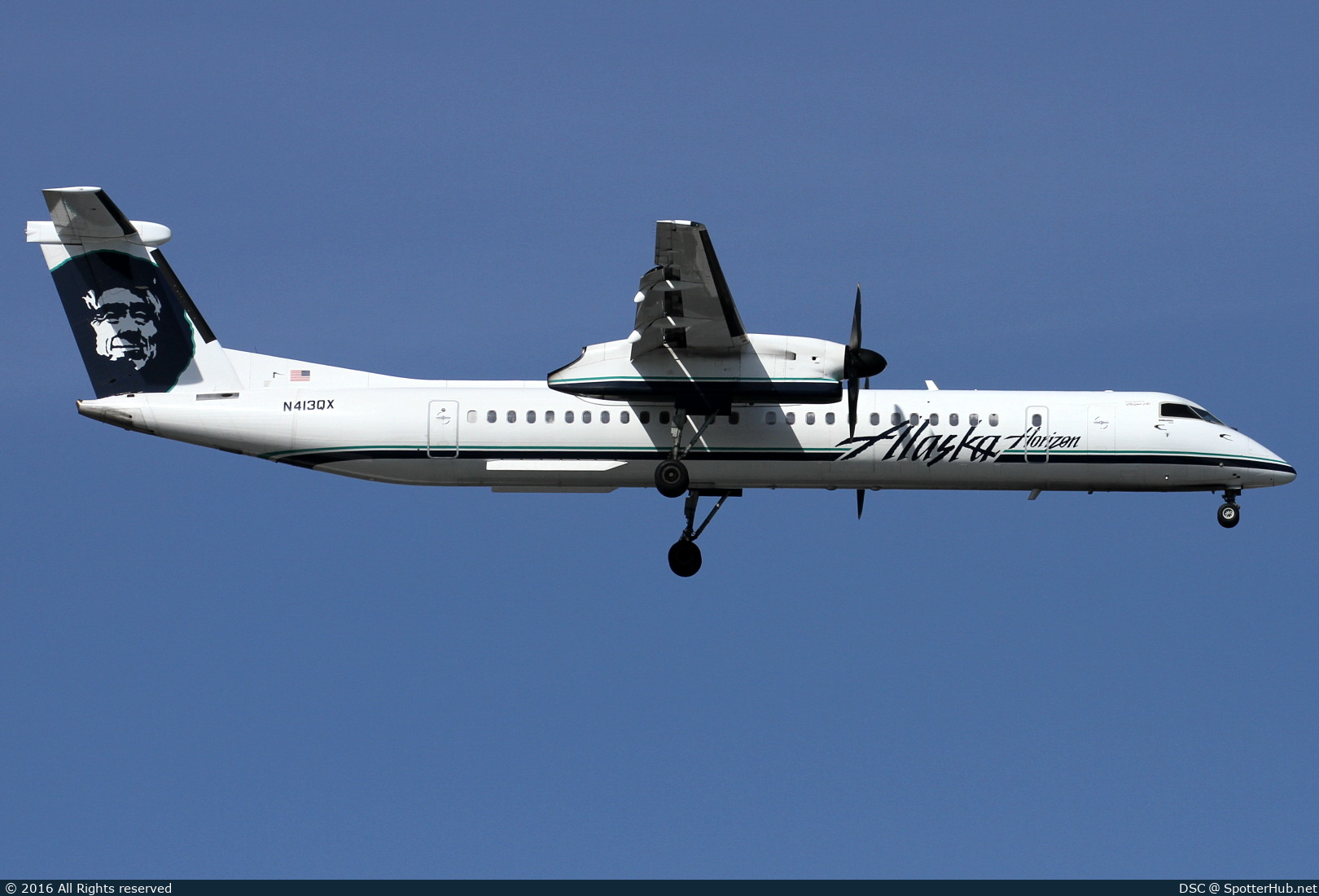 Photo of N413QX - Bombardier DHC-8-402 Dash 8 Q400 operated by Alaska Airlines (opb Horizon Air)