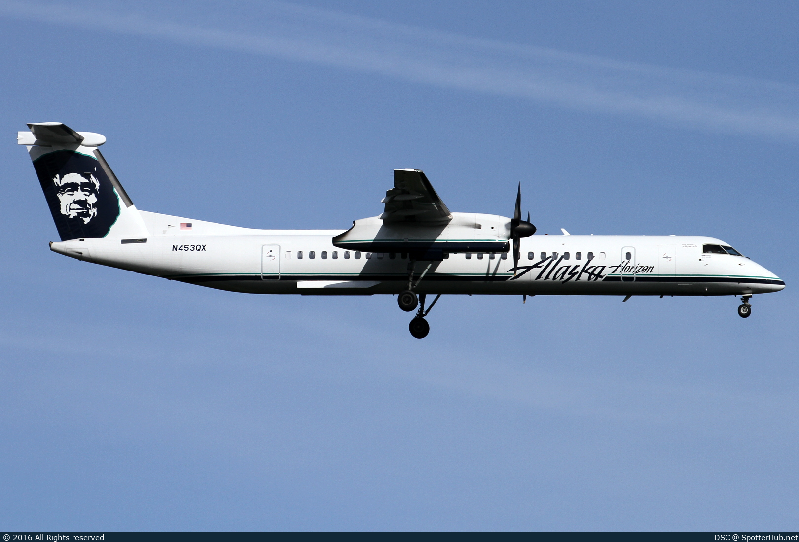 Photo of N453QX - Bombardier DHC-8-402 Dash 8 Q400 operated by Alaska Airlines (opb Horizon Air)