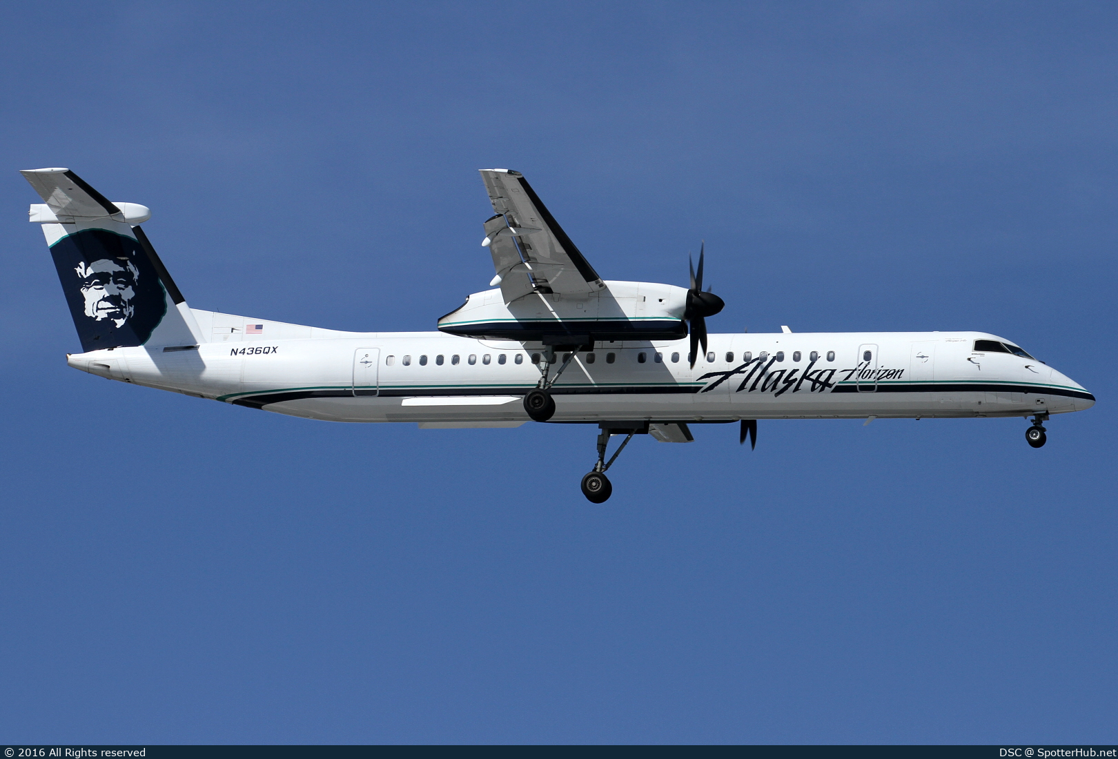 Photo of N436QX - Bombardier DHC-8-402 Dash 8 Q400 operated by Alaska Airlines (opb Horizon Air)