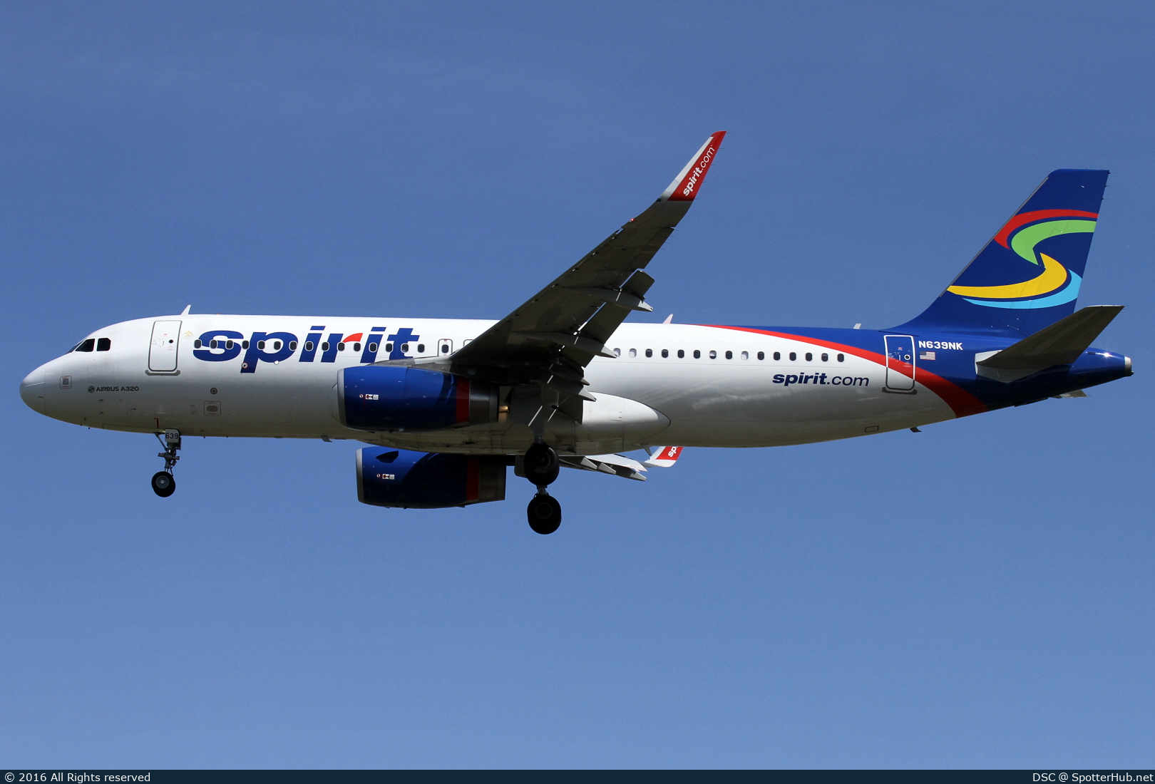 Photo of N639NK - Airbus A320-232 operated by Spirit Airlines