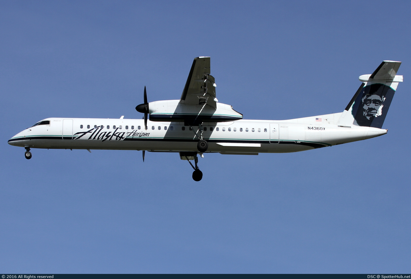 Photo of N436QX - Bombardier DHC-8-402 Dash 8 Q400 operated by Alaska Airlines (opb Horizon Air)