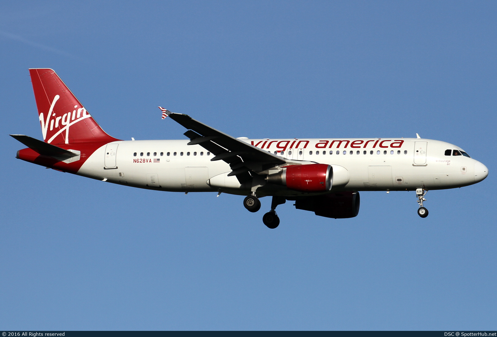 Photo of N628VA - Airbus A320-214 operated by Virgin America